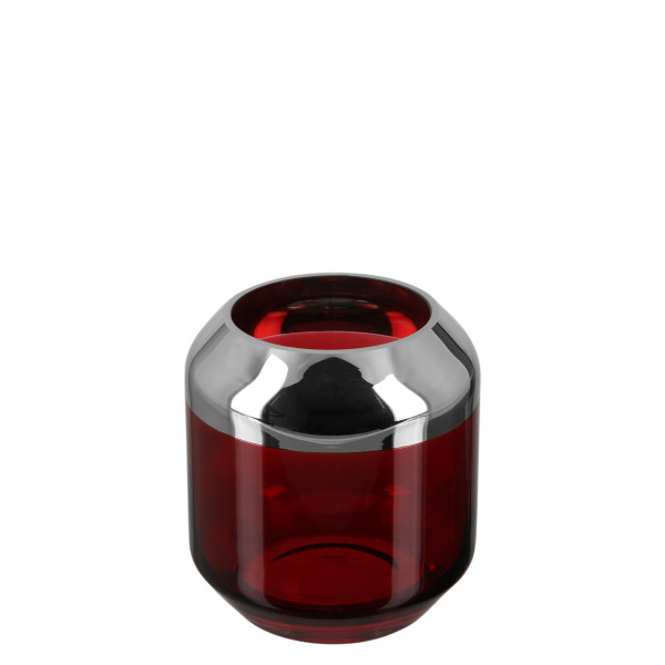 Teelichthalter - SMILLA - klein - Rot