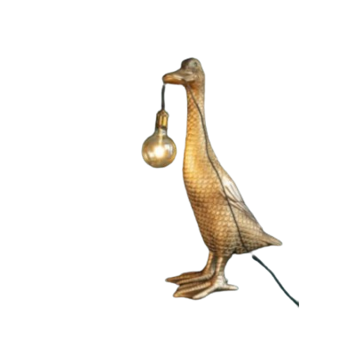 Stehleuchte Ente Ducky, gold, Höhe 90cm