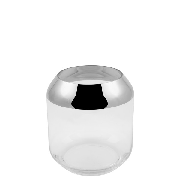 Teelichthalter - SMILLA - groß - H: 20cm Transparent
