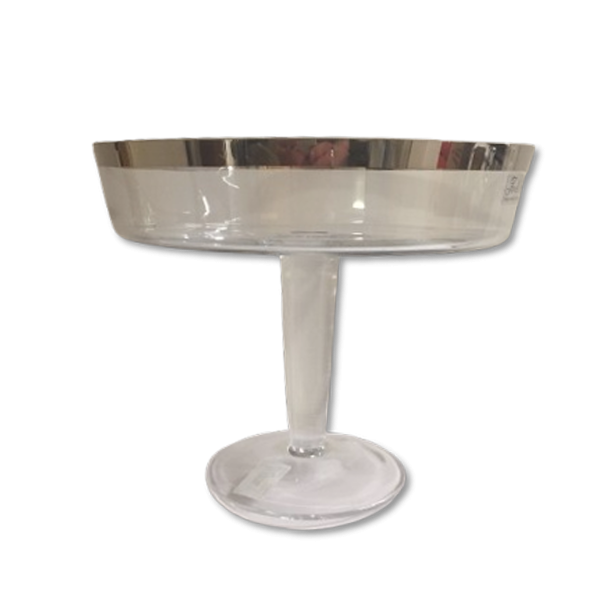 Fink Glasschale PLATINUM, Höhe: 20cm