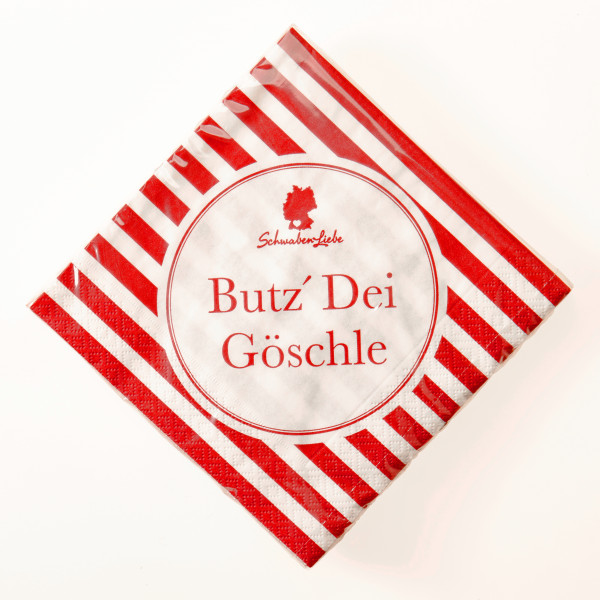 Servietten &quot;Butz dei Göschle&quot;