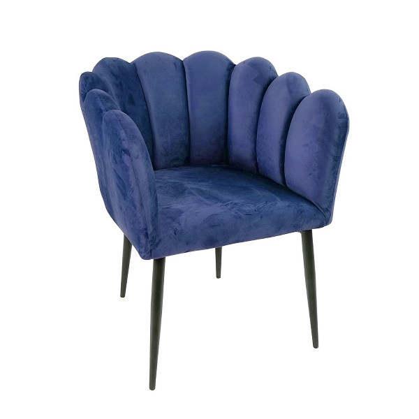 Stuhl Marlene, blau