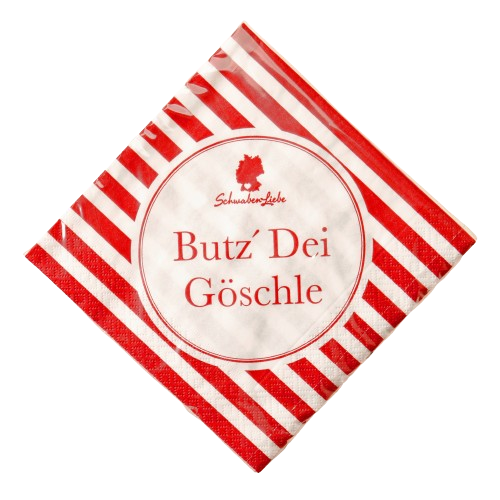 Servietten &quot;Butz dei Göschle&quot;