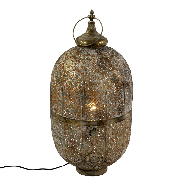 Orientalische Stehleuchte - Amira, gold, H: 62,5cm