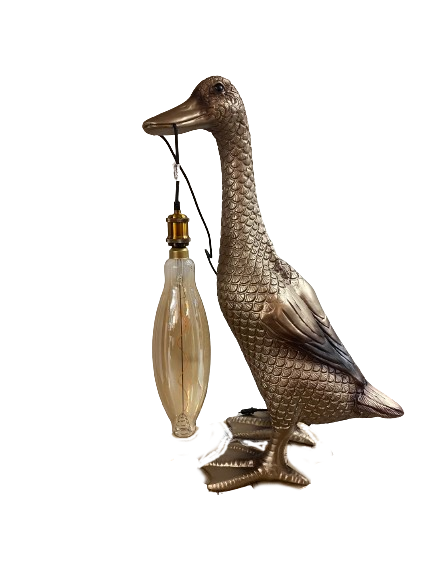 Stehleuchte Ente Ducky, gold, Höhe 90cm