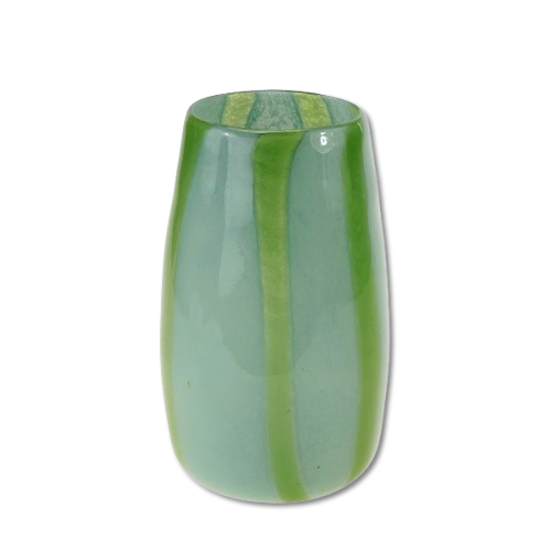 Vase Loana, blau/grün, Höhe 21cm