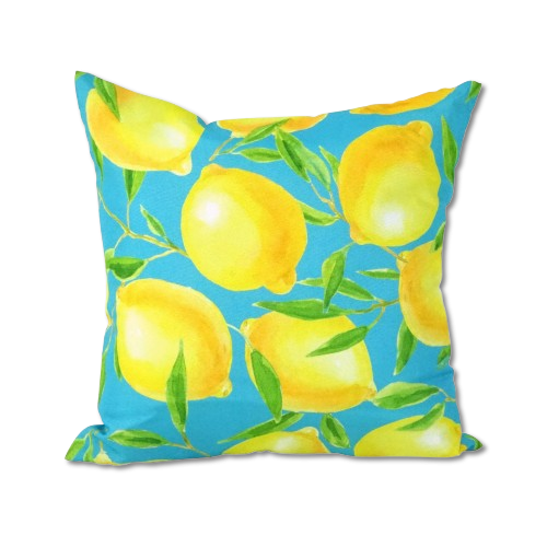 Outdoor-Kissen Lemons, 45x45cm