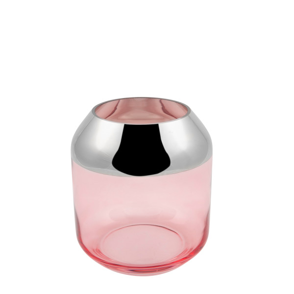 Teelichthalter - SMILLA - groß - H: 20cm Rosa