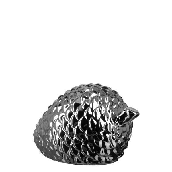 Fink Dekozapfen CONE groß, silber, H: 9cm