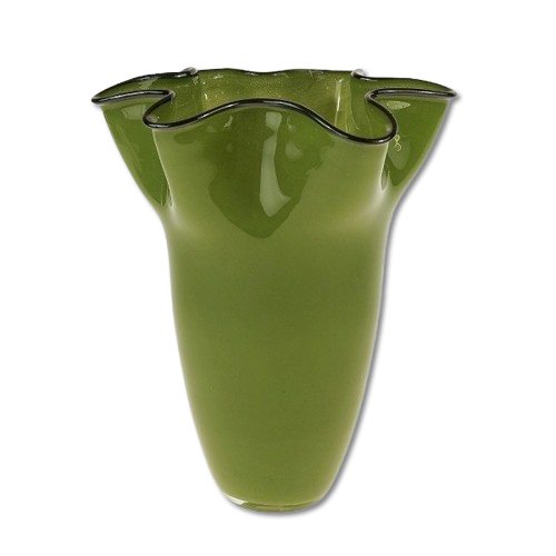 Vase Finya, grün, Höhe 31cm